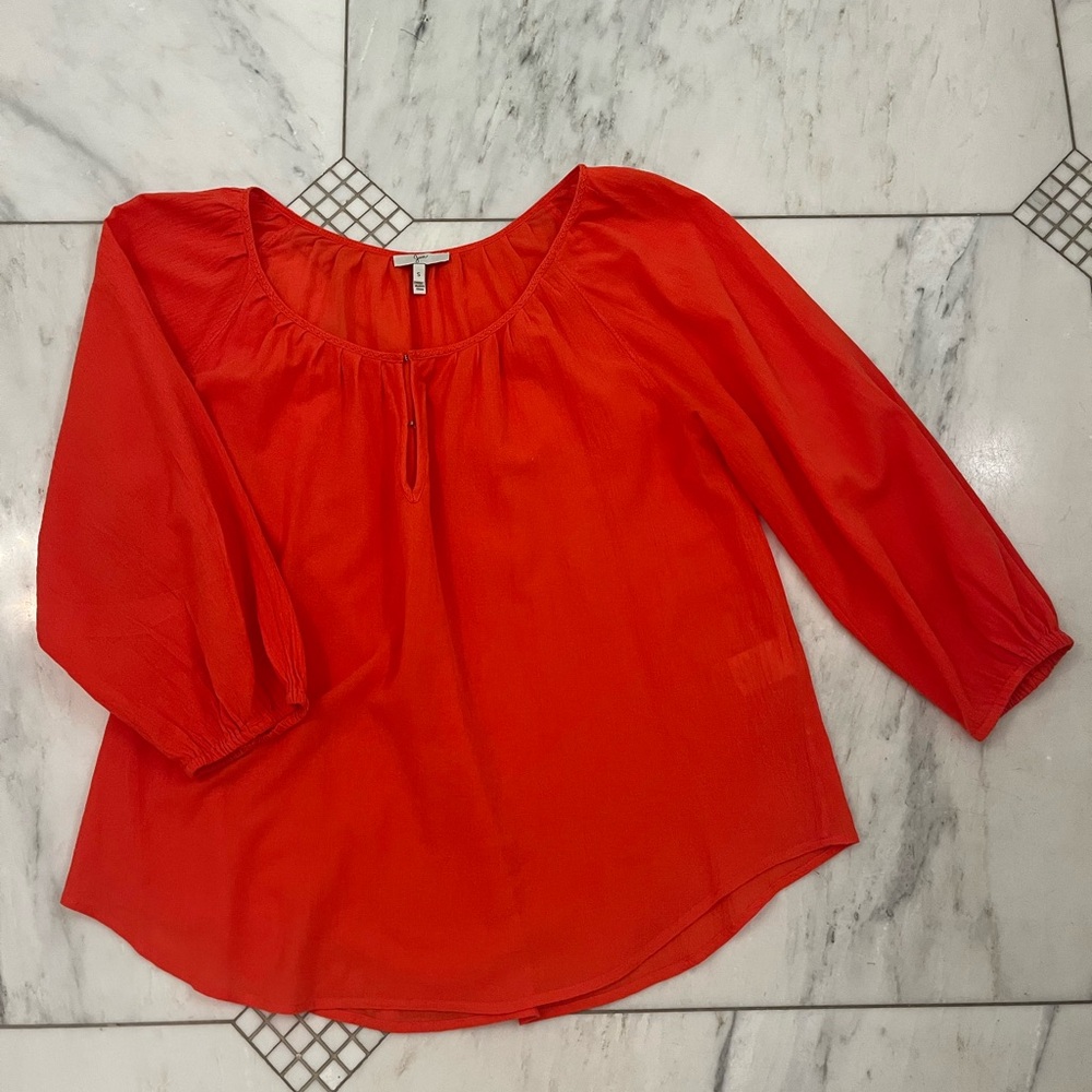 Joie pleasant top Red/Orange size small